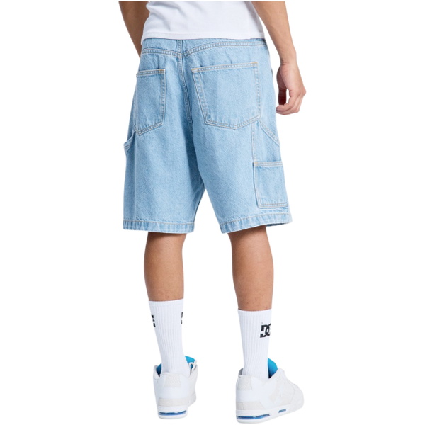 2026 DC Shoes Baggy Denim Tømrer Shorts EDYDS03037 - Indigo Light